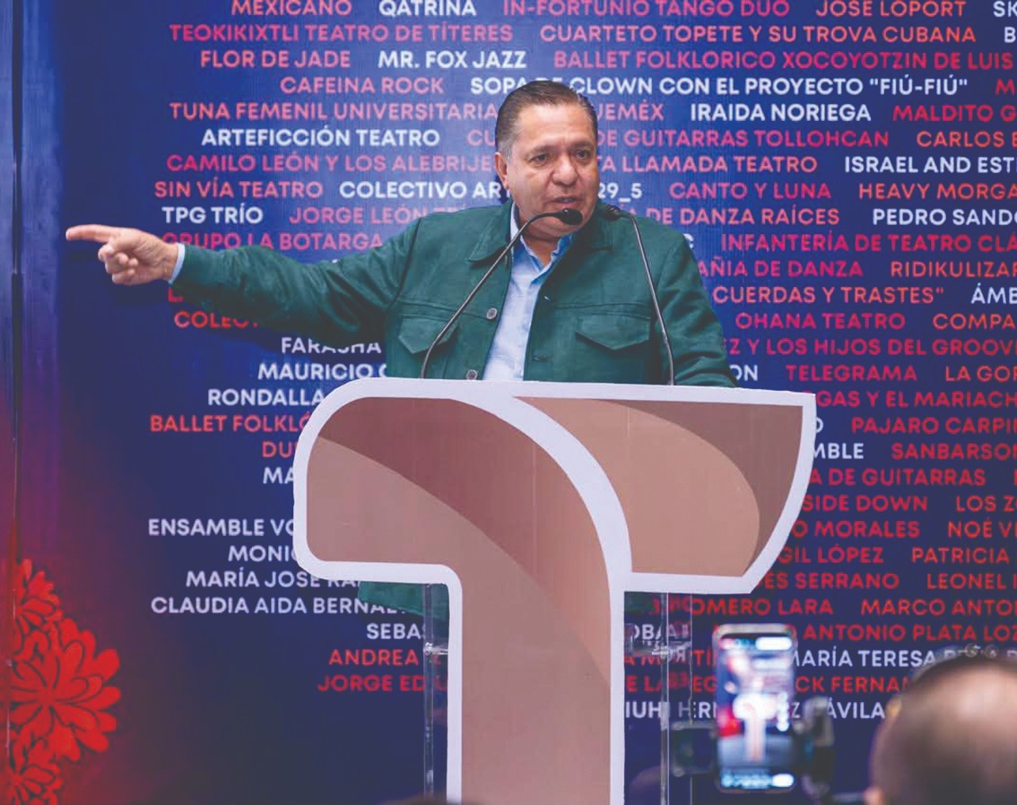 Ricardo Moreno presentó los datos. Cortesía: Toluca