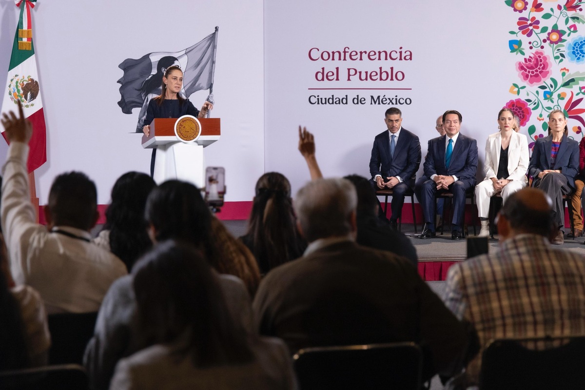 Sheinbaum llamó a vigilar el comportamiento de hijos e hijas en redes sociales | Foto: Presidencia