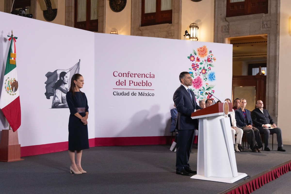 Titular de la Secretaría de Seguridad y Protección Ciudadana (SSPC), Omar García Harfuch. | Presidencia
