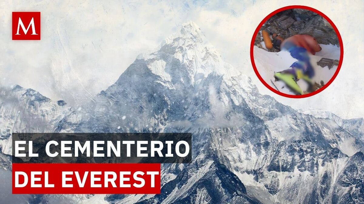 Por qué hay cientos de cadáveres congelados que sirven de guía en el Everest