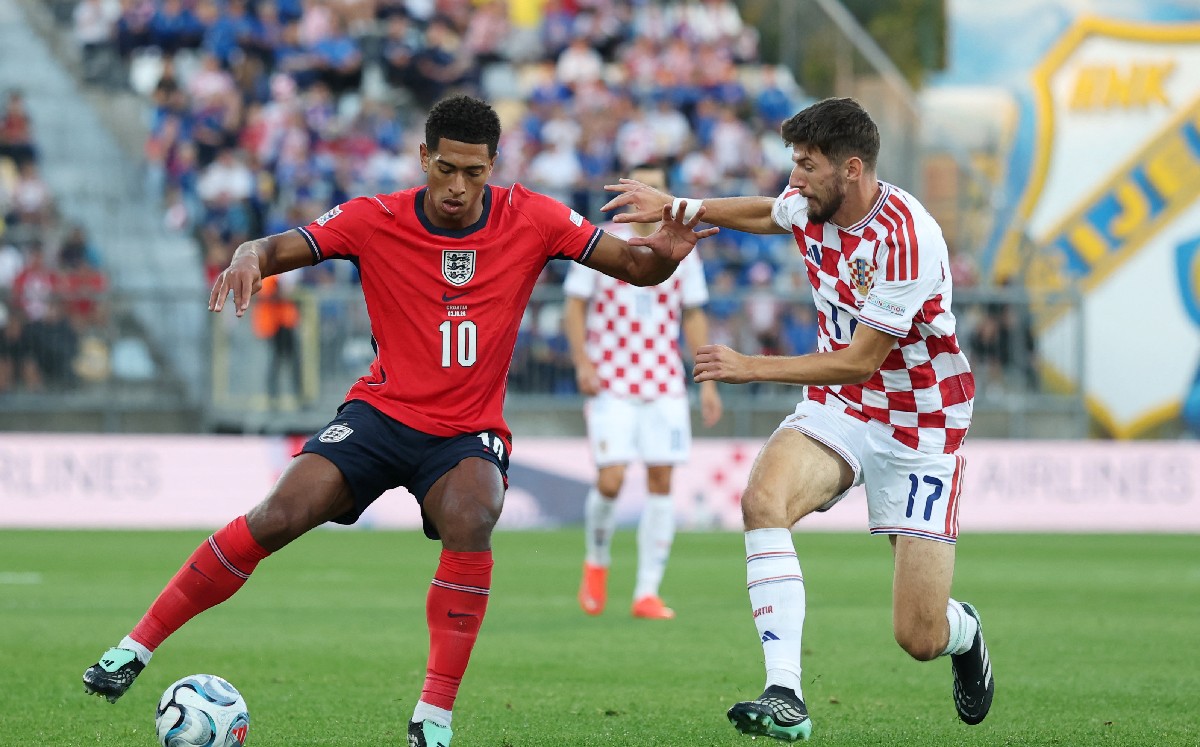 Croacia vs. Inglaterra en partido de la UEFA Nations League 2026 (Reuters)