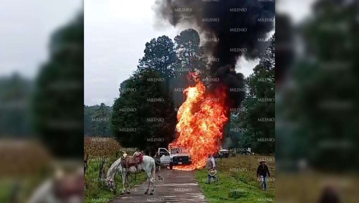 La explosión ocurrió durante una peregrinación en Temascaltepec, al sur del Estado de México; hay cinco personas heridas. | Foto: Especial