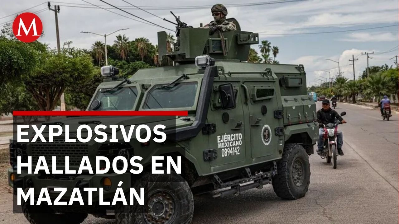 Hallan 4 granadas en autobús de pasajeros en Mazatlán durante operativo