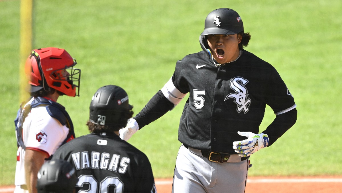 Murakami impulsa la victoria de White Sox ante Guardians en el inicio de la Serie Divisional de MLB (Reuters)