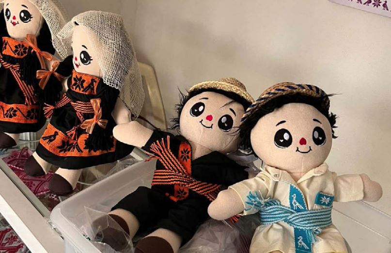 Nxutsi recibirá a las almas con un vestido hecho de hilo, ixtle y llena de memoria. CORTESÍA