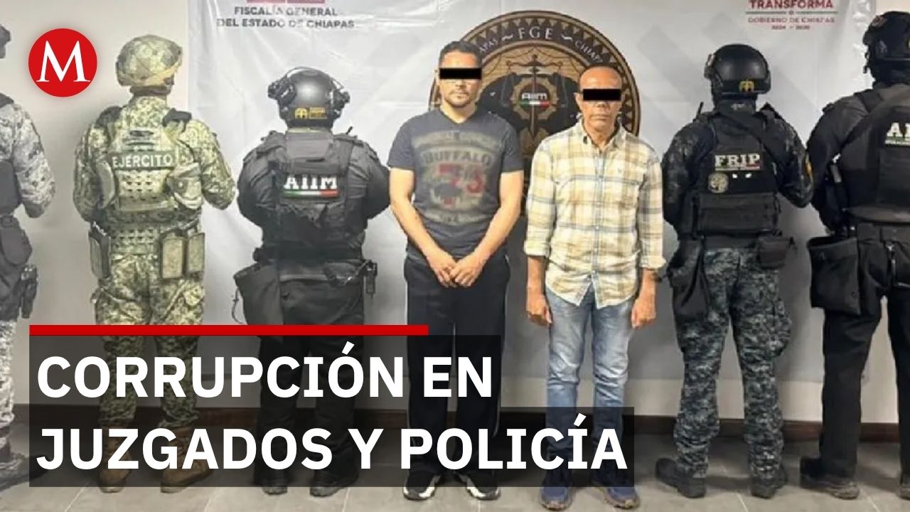 Operación enjambre: 21 detenidos por corrupción entre autoridades en Chiapas