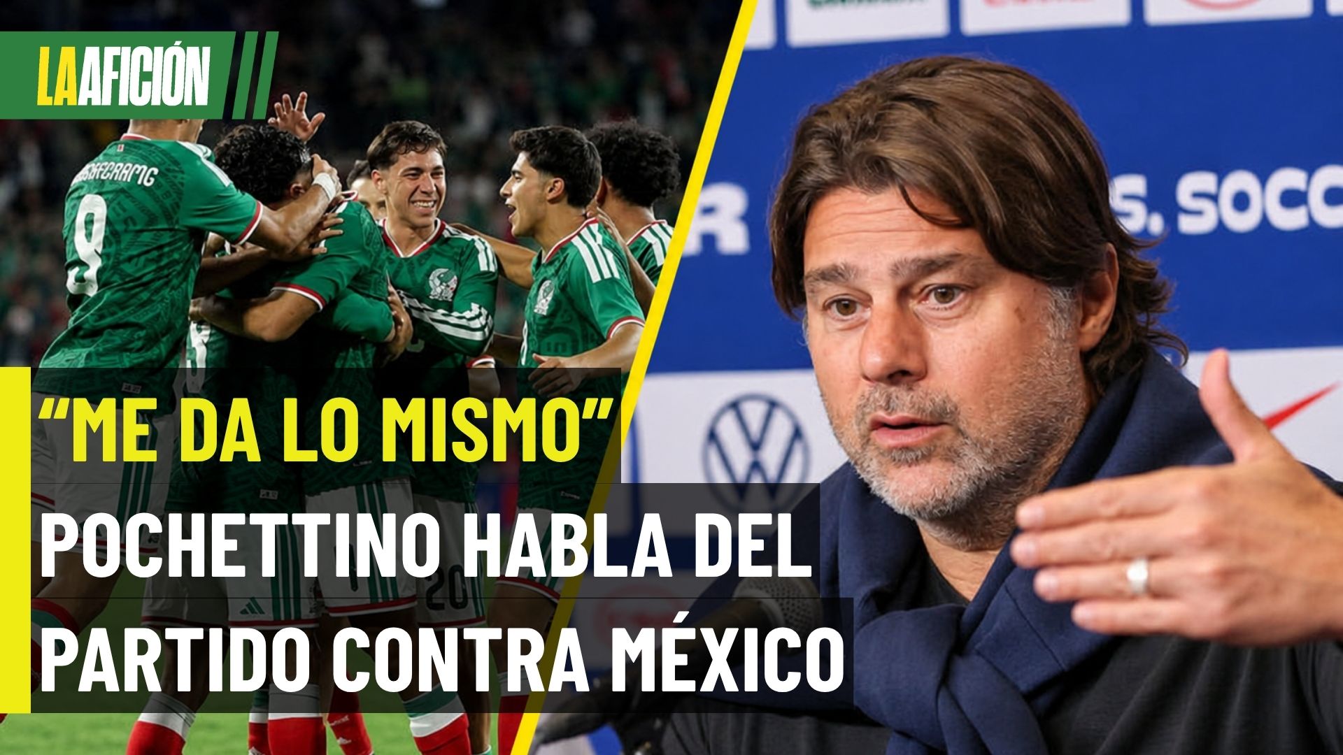 Pochettino minimiza la rivalidad con México y asegura que le da lo mismo enfrentar al ‘Tri’
