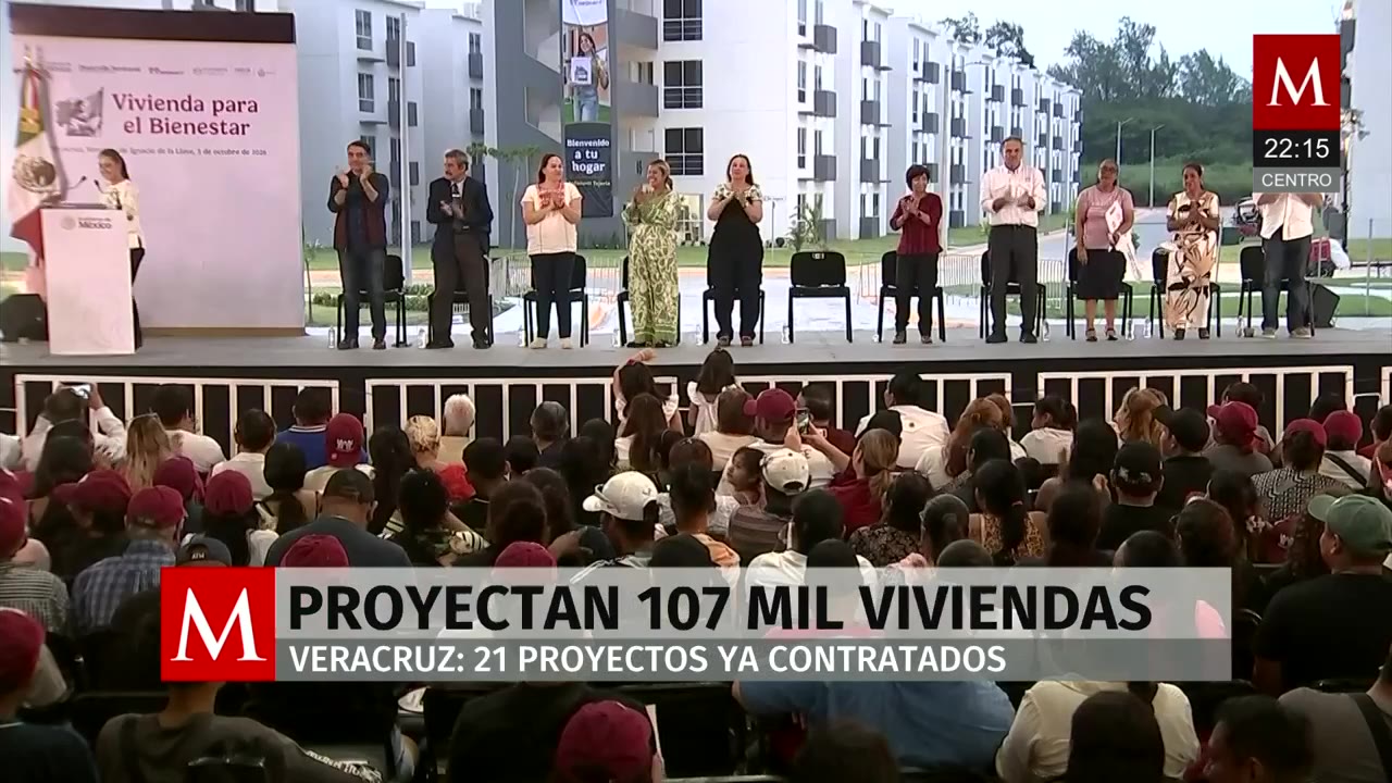 Sheinbaum impulsa vivienda para trabajadores de bajos ingresos en Veracruz