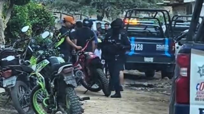Autoridades acudieron ala zona luego de los reportes de vecinos. | Redes Sociales