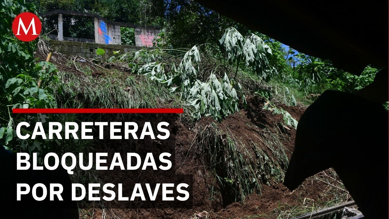 Deslaves en Hidalgo cierran carreteras clave y dejan atrapados a miles de conductores