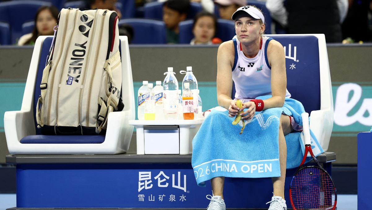 Elena Rybakina confirma su baja del torneo WTA 1000 en Wuhan (Reuters)