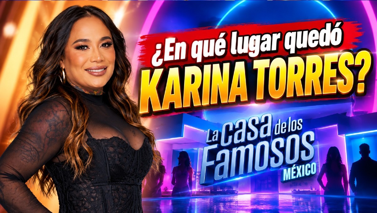 ¿En qué lugar quedó Karina Torres en LCDLF? (IA)