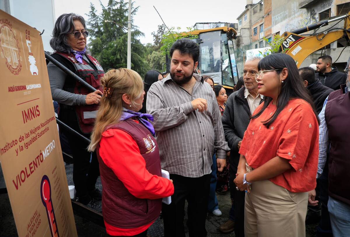 En 2026, se han entregado 15 mil tarjetas del programa Mujeres con Bienestar en Naucalpan. | Foto: Especial