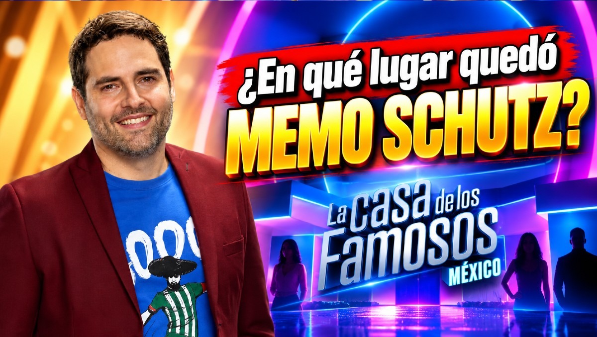 ¿En qué lugar quedó Memo Schutz en 'La Casa de los Famosos'? (Foto: Especial)