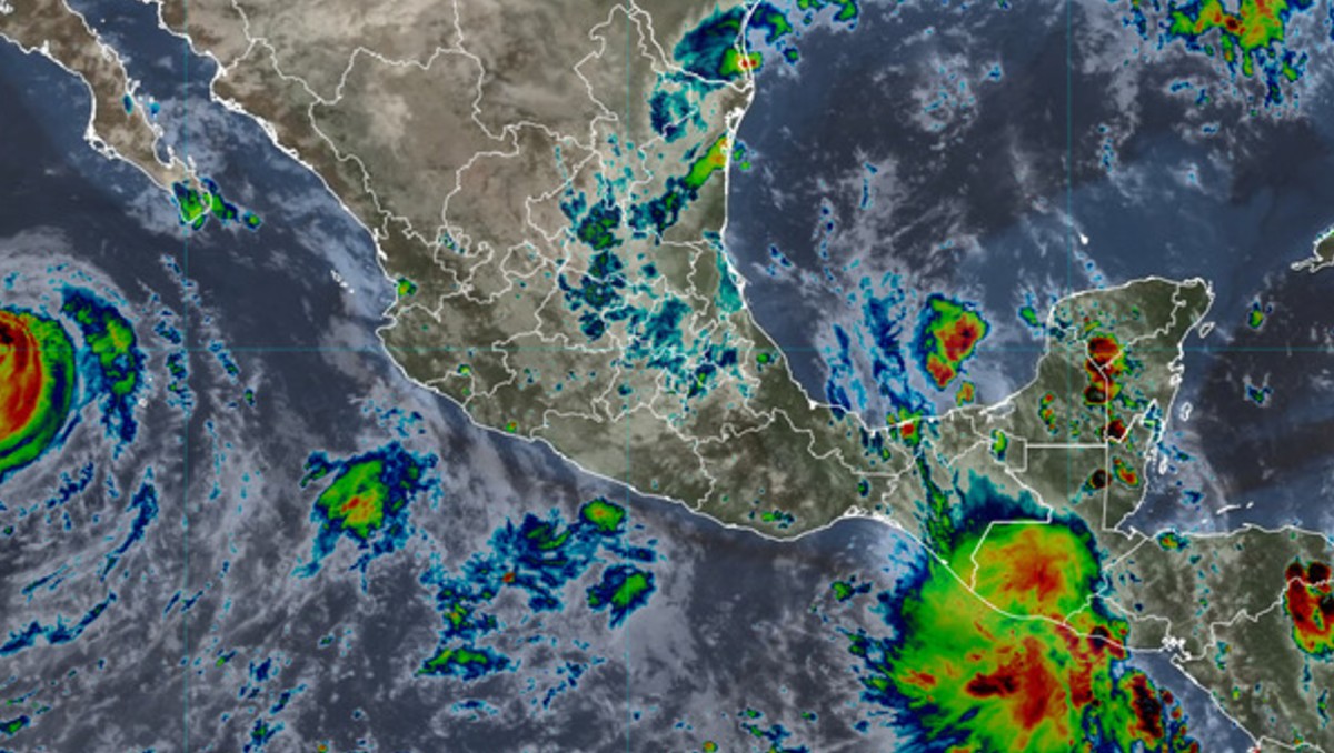 Vigilan zona al sur de Chiapas con potencial cliclónico. | Foto: SMN