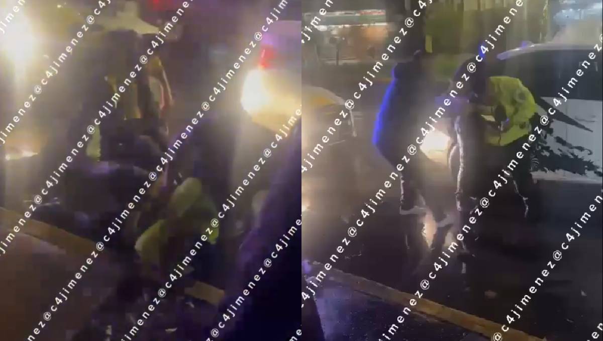 Los agresores habrían atacado a los policías después de marcarles el alto. | Foto: RRSS C4 Jiménez
