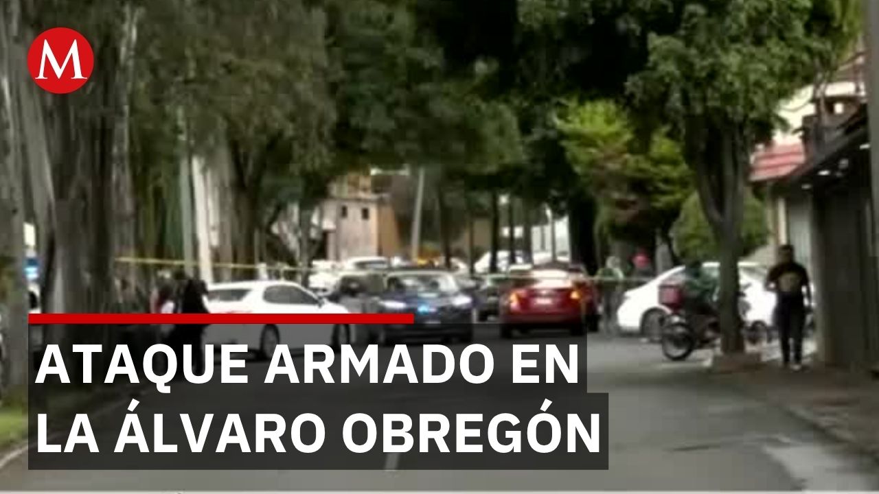 Ataque armado en la Álvaro Obregón deja un muerto y dos mujeres lesionadas