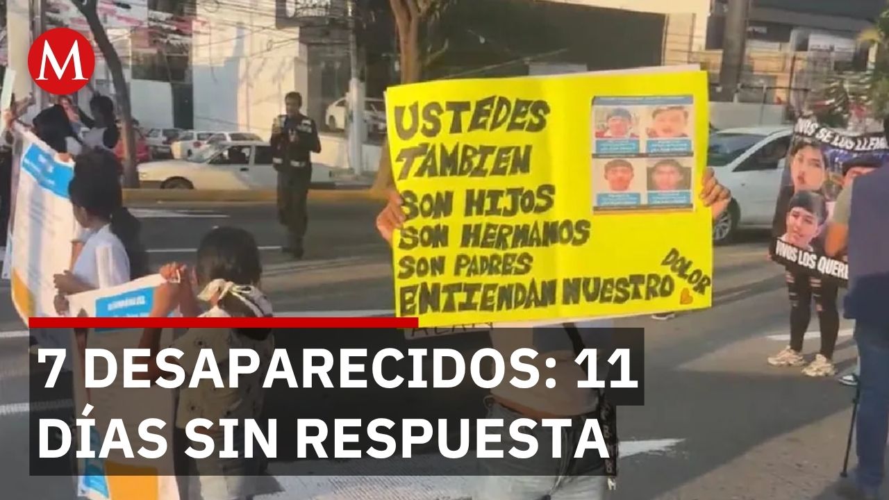 Desaparecen 7 campesinos en Guerrero; pobladores marchan tras 11 días sin respuesta