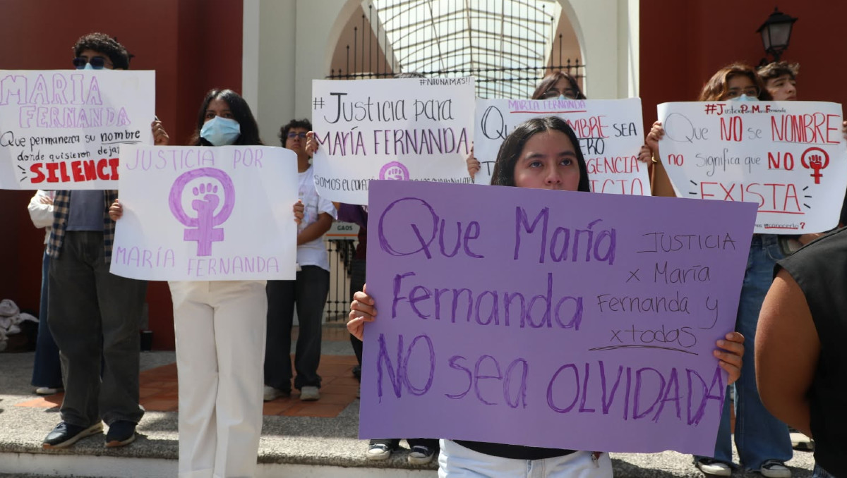 Exigen justicia para María Fernanda Orozco, joven asesinada en San Andrés Cholula, Puebla | Melanie Torres
