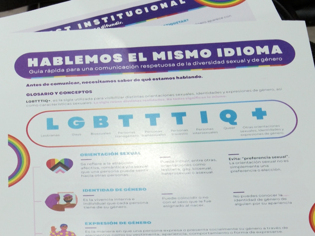 Guía Hablemos el mismo idioma. (Josefina Ruíz)