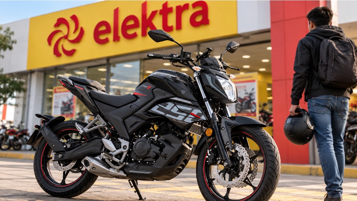 Italika 250Z con GPS: Elektra rebaja con 14 mil 500 de descuento moto | ESPECIAL