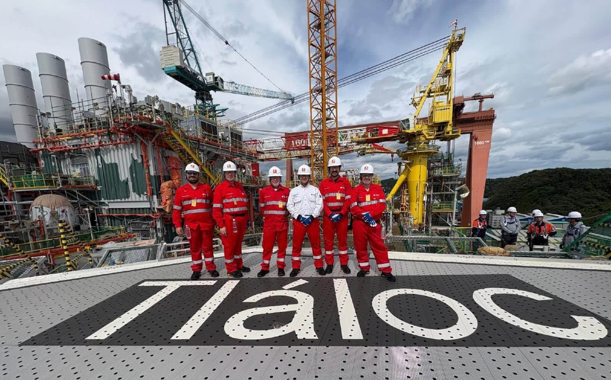 Plataforma Tláloc, del proyecto Trión, estará frente a Tamaulipas en 2027. | Cortesía