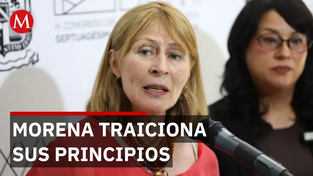 Tatiana Clouthier acusa a Morena de traicionar sus principios