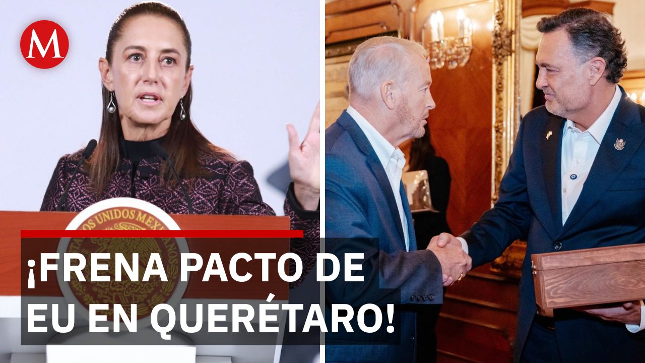 ¡Tensión bilateral! Sheinbaum reclama a embajador Ronald Johnson y Mauricio Kuri