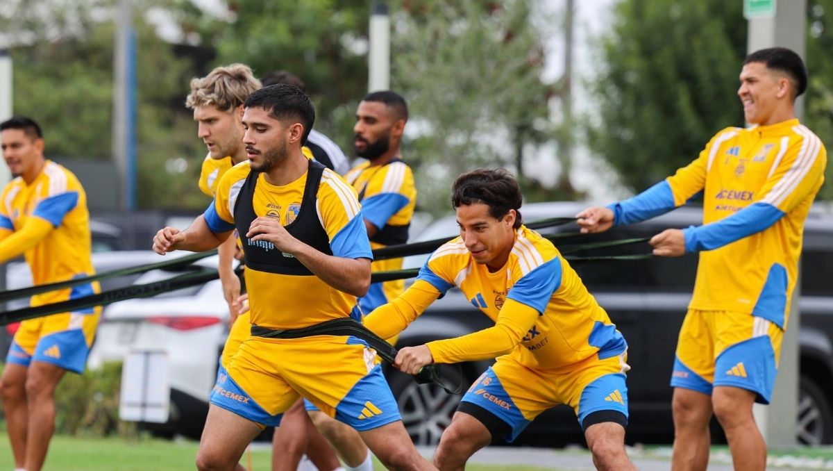 Tigres arranca la semana pensando en Toluca, su próximo rival en Liga MX (X: @TigresOficial)