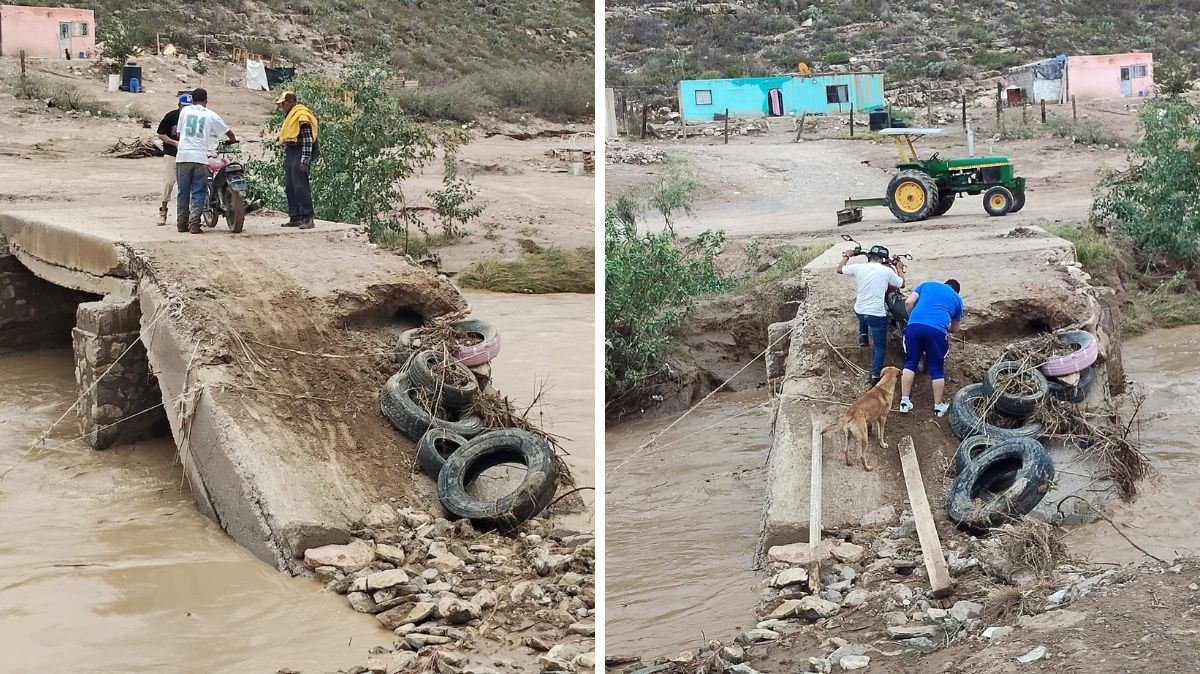 Urgen puente entre Nazareno y Flor de Mayo para conectar La Laguna.| Roberto Amaya.