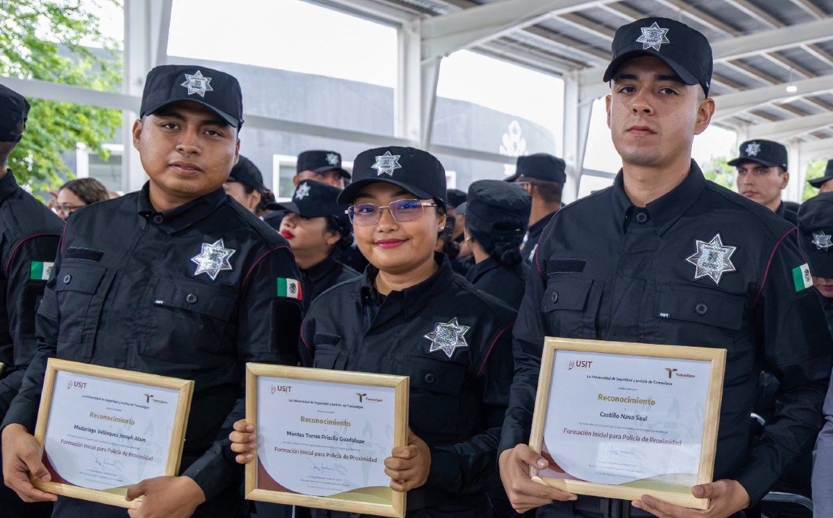 Durante la actual administración se han formado mil 271 nuevos guardias estatales y 178 custodios penitenciarios y guías técnicos. | Gob Tamaulipas