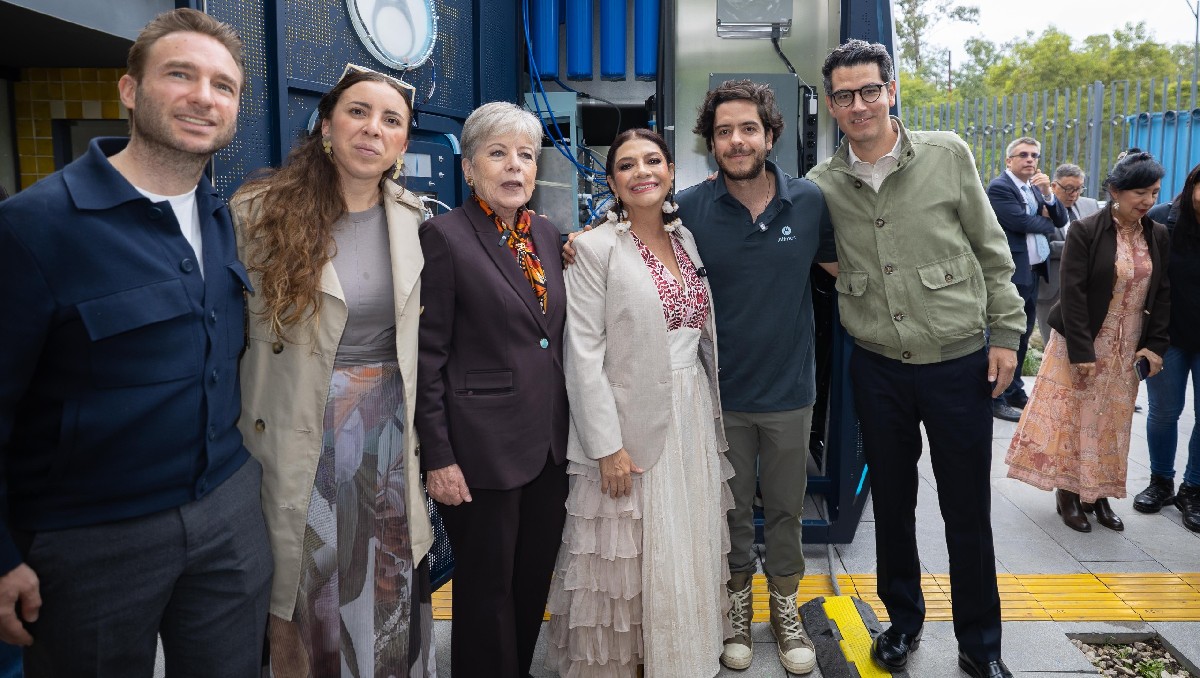 Alicia Bárcena y Clara Brugada estuvieron en la inauguración de la Semana de Acción por el Clima y la Naturaleza. | Foto: Fanny Miranda