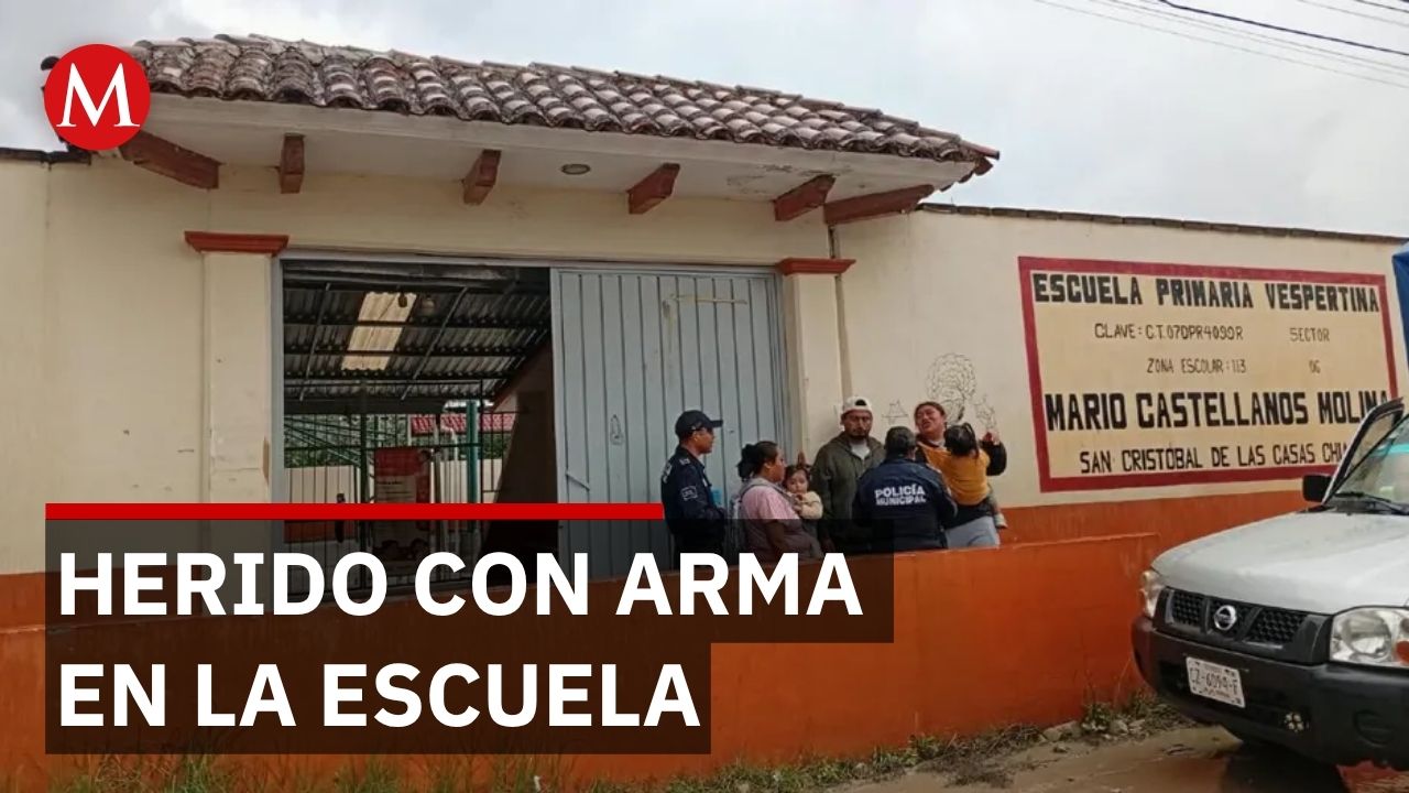 Alumnos de primaria cortan con cutter a niño en Chiapas