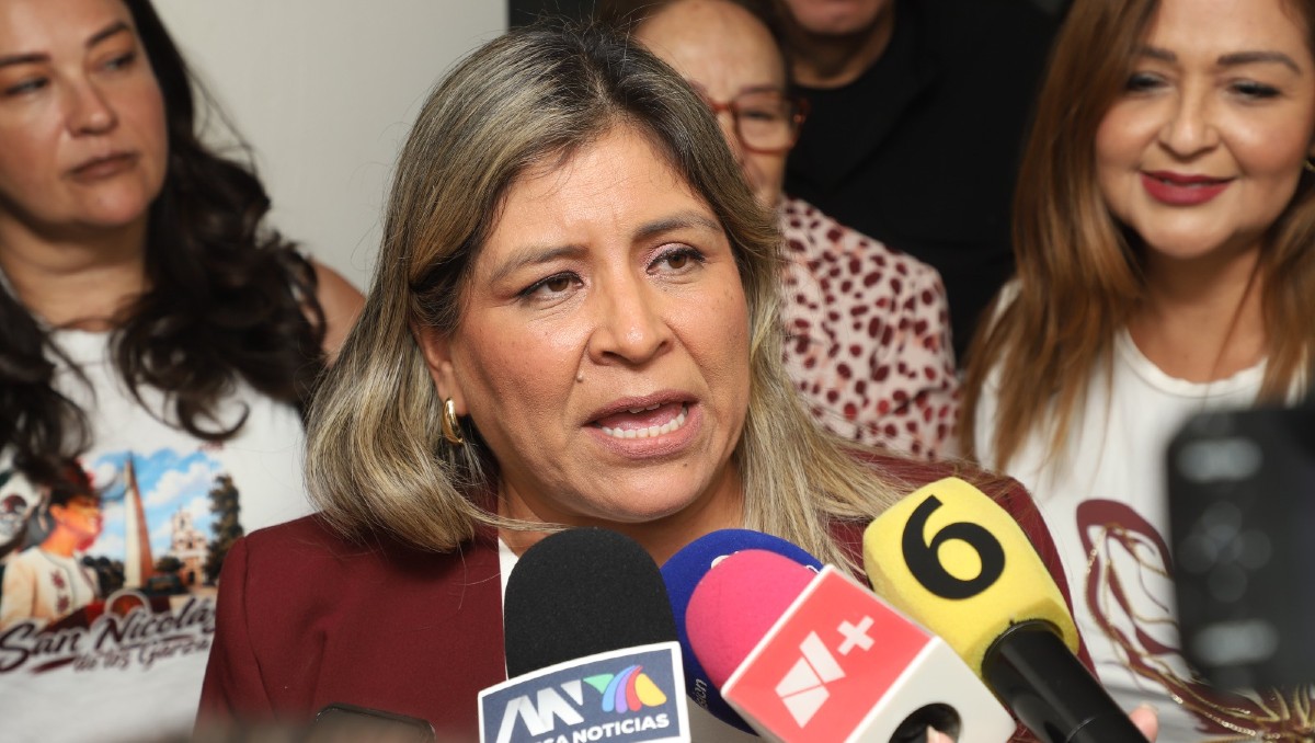 Anabel Alcocer, dirigente de Morena en Nuevo León | Luis Guerra
