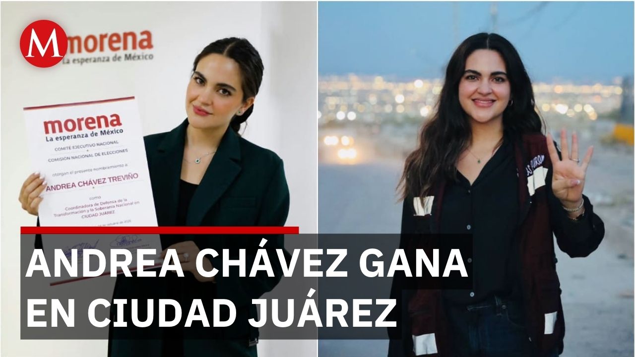 Andrea Chávez pierde encuesta estatal frente a Cruz Pérez Cuéllar