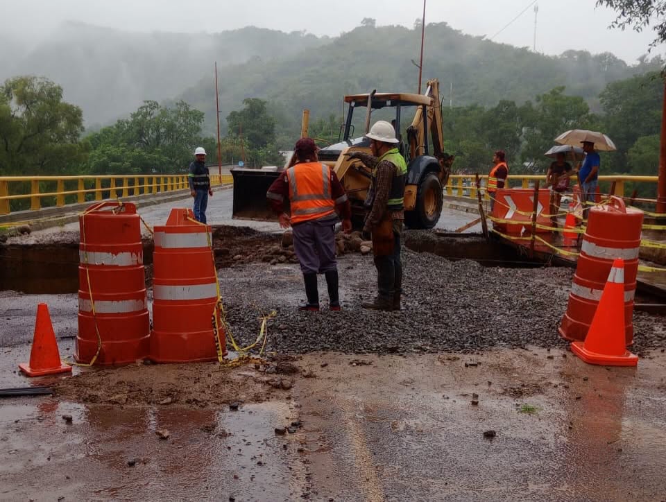 Comunidades incomunicadas en Hidalgo tras lluvias. (Cortesía)