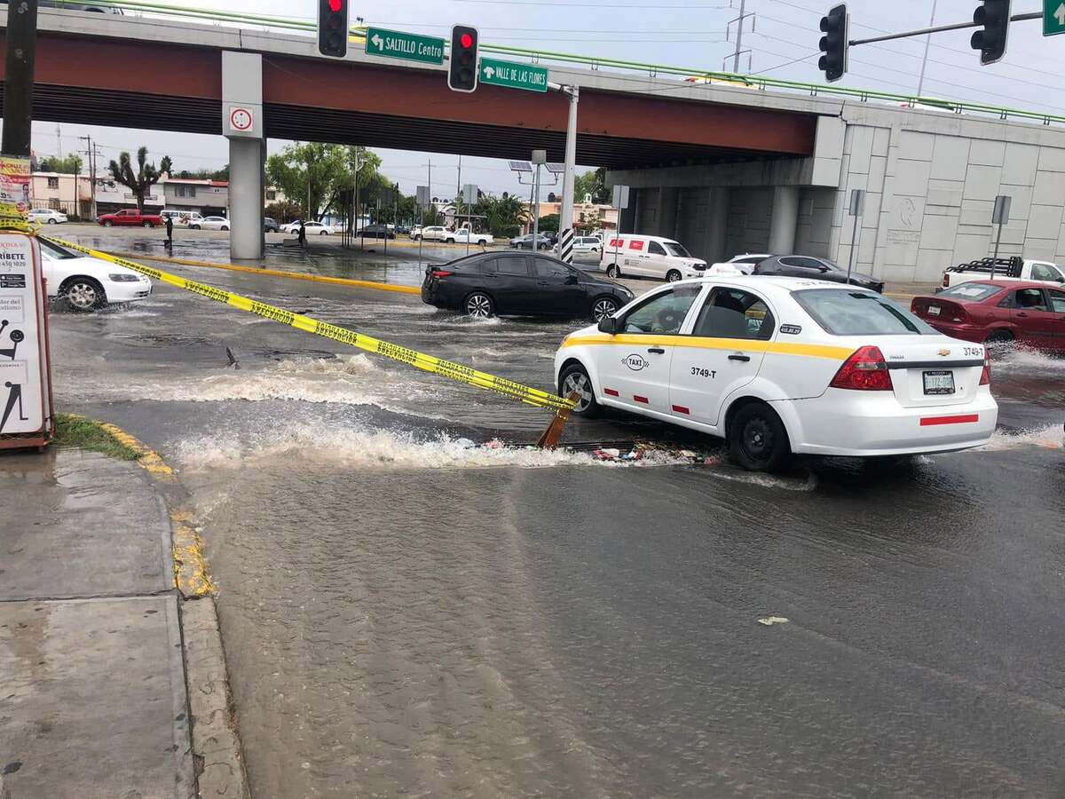 El edil señaló que la infraestructura permitiría mejorar la distribución del caudal hacia esos sectores. | Foto: Protección Civil Saltillo