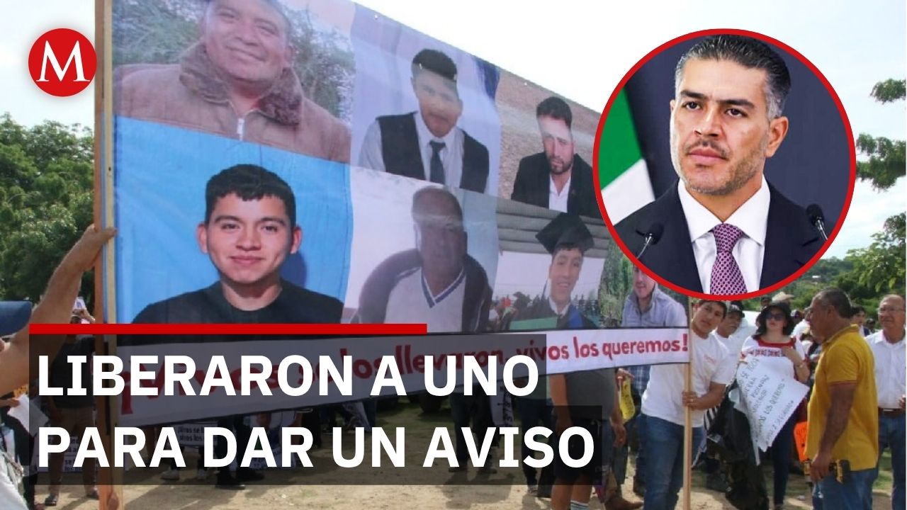 Familias exigen a Harfuch buscar a los 7 campesinos desaparecidos en Guerrero