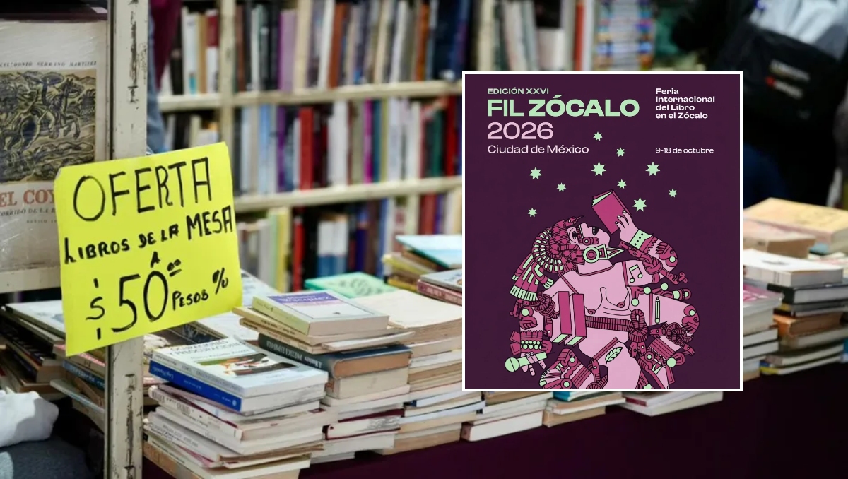Feria del Libro del Zócalo 2026 | Foto: Especial