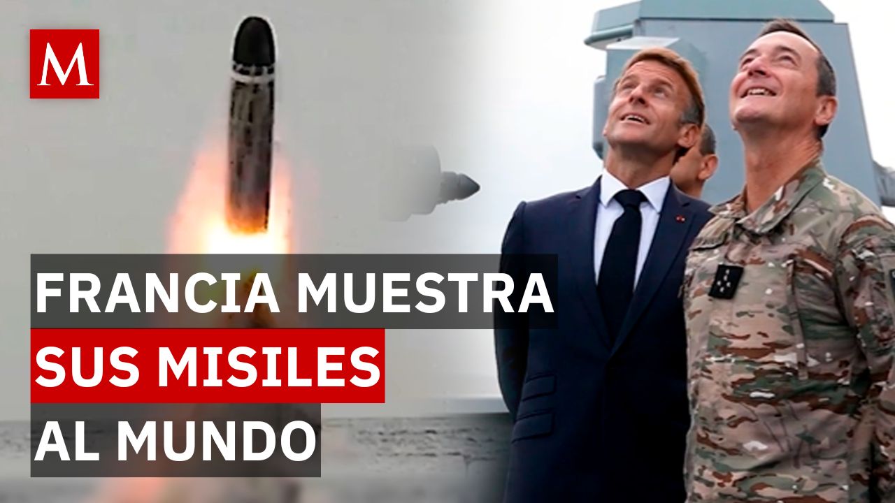 ¡Francia muestra su poder nuclear! Así fue la prueba de lanzamiento del misil M51.3