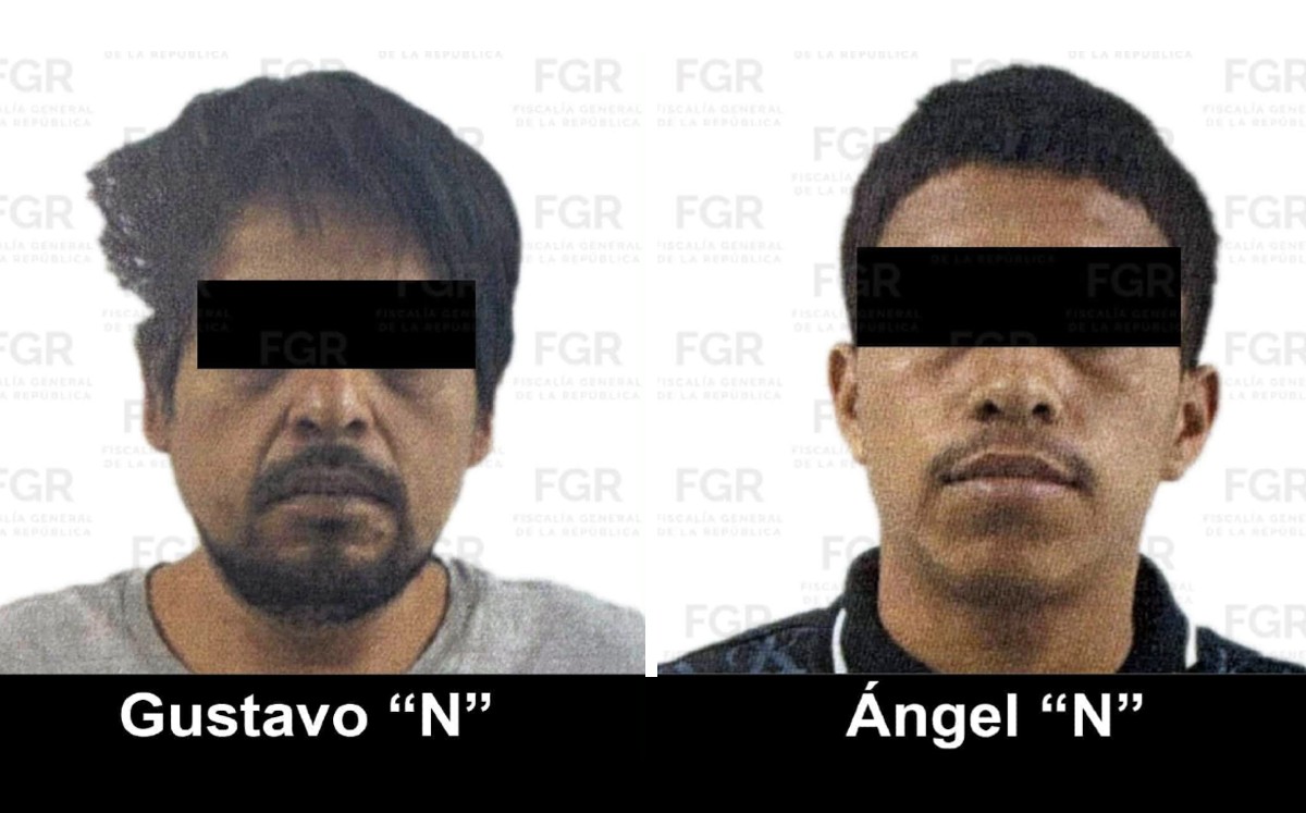 Gustavo “N” y Ángel “N” fueron sentenciados a más de siete años de prisión. | FGR