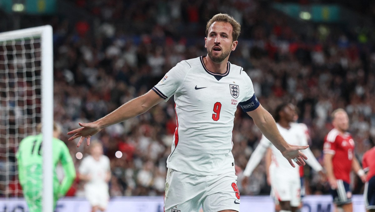 Harry Kane marca doblete y le da el triunfo a Inglaterra sobre Chequia (Reuters)
