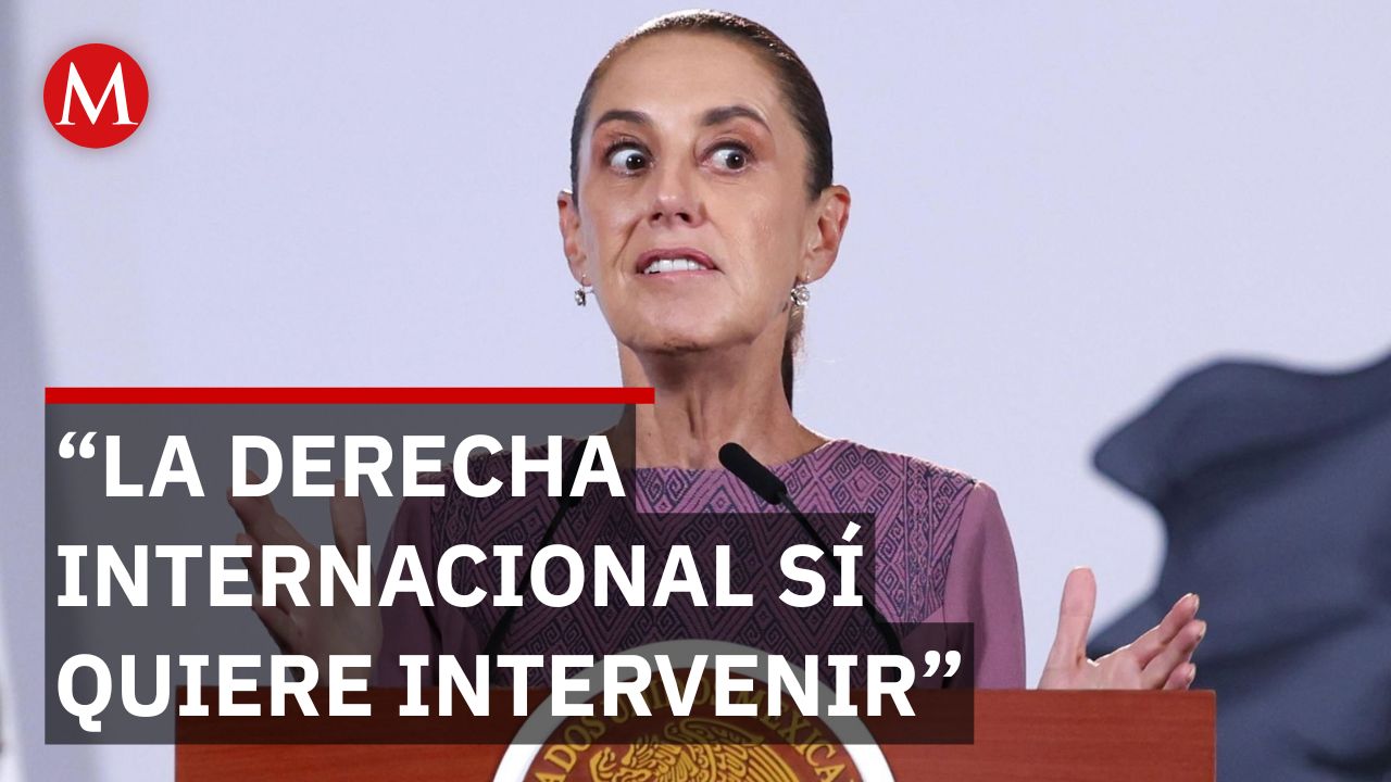 ¿Injerencia en México? Sheinbaum acusa a grupos de EU y la derecha