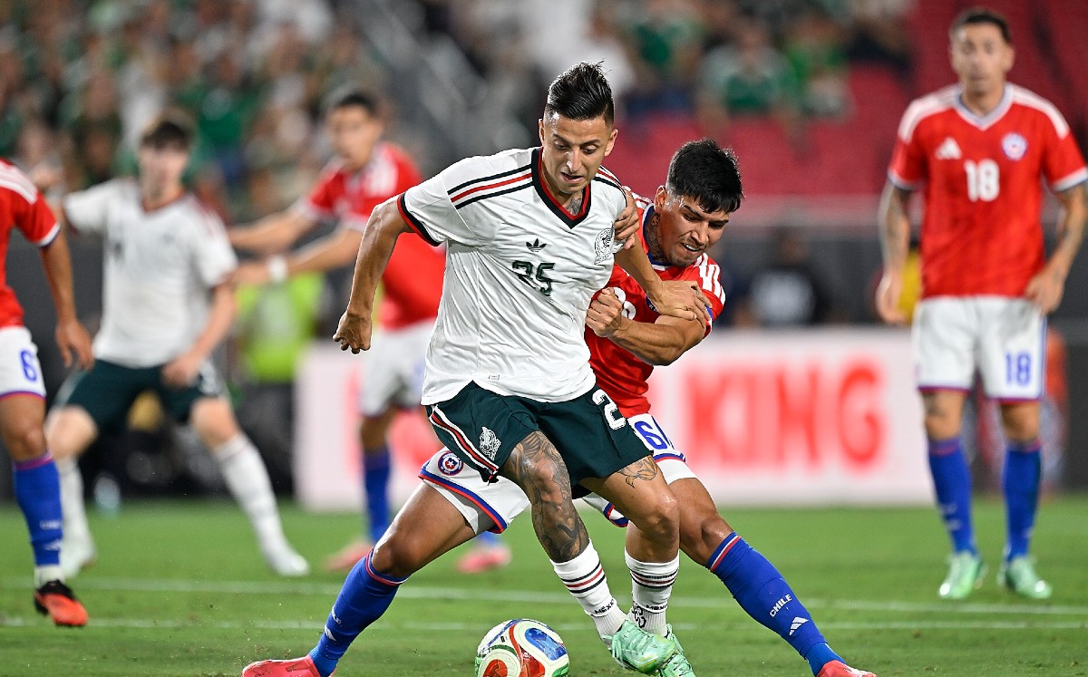 México vs Chile en partido amistoso de la Fecha FIFA (Imago7)