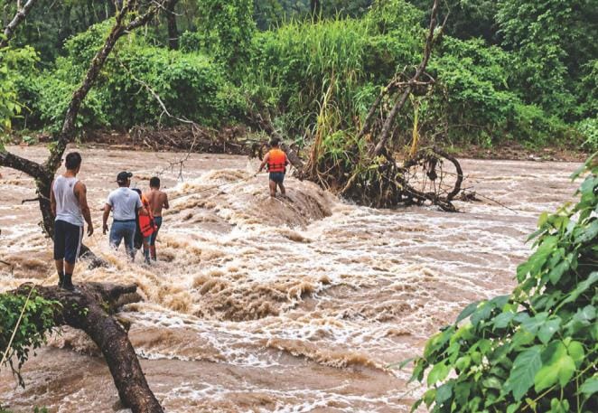 Municipios de Hidalgo en alerta por lluvias. (Cortesía)