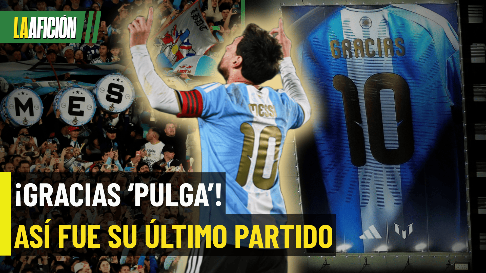 ¡UNA NOCHE INOLVIDABLE! Messi se despide de Argentina con gol y homenaje