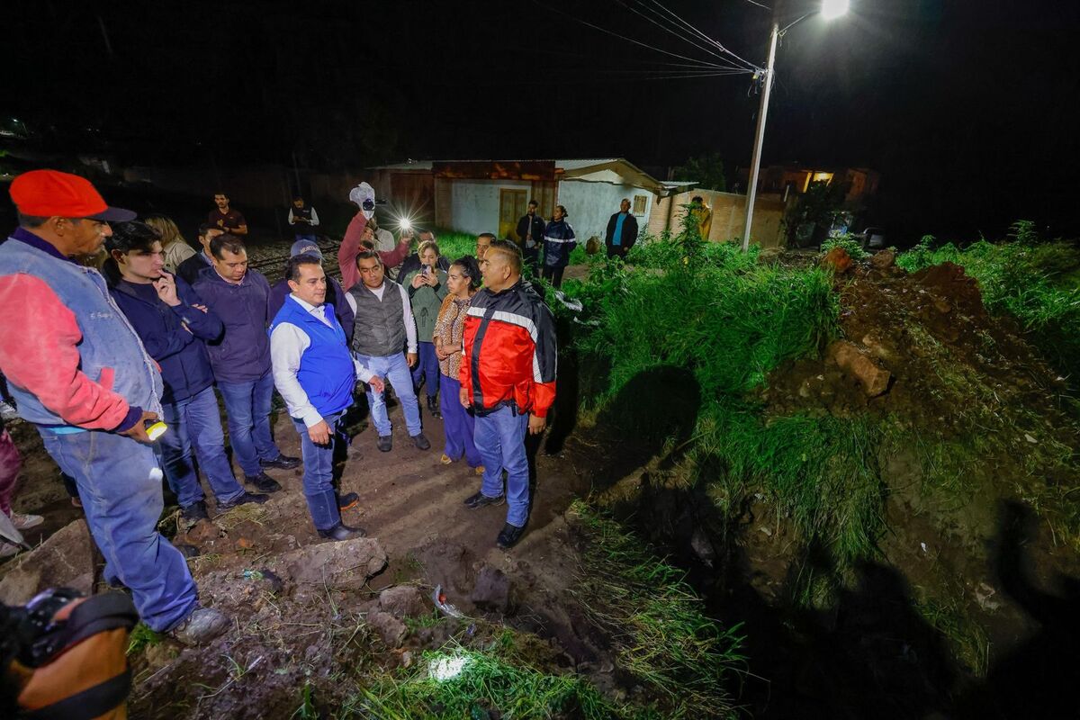 Protección Civil de Durango vigila lluvias y niveles de presas. | Foto: cortesía Protección Civil Durango.