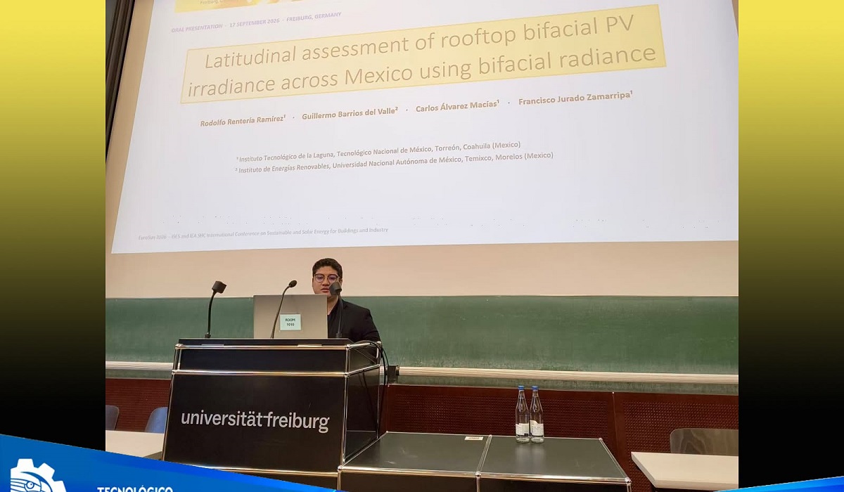 Rodolfo Enrique Rentería Ramírez, estudiante del Doctorado en Ciencias en Ingeniería Eléctrica del ITL. (fotografía del ITL)