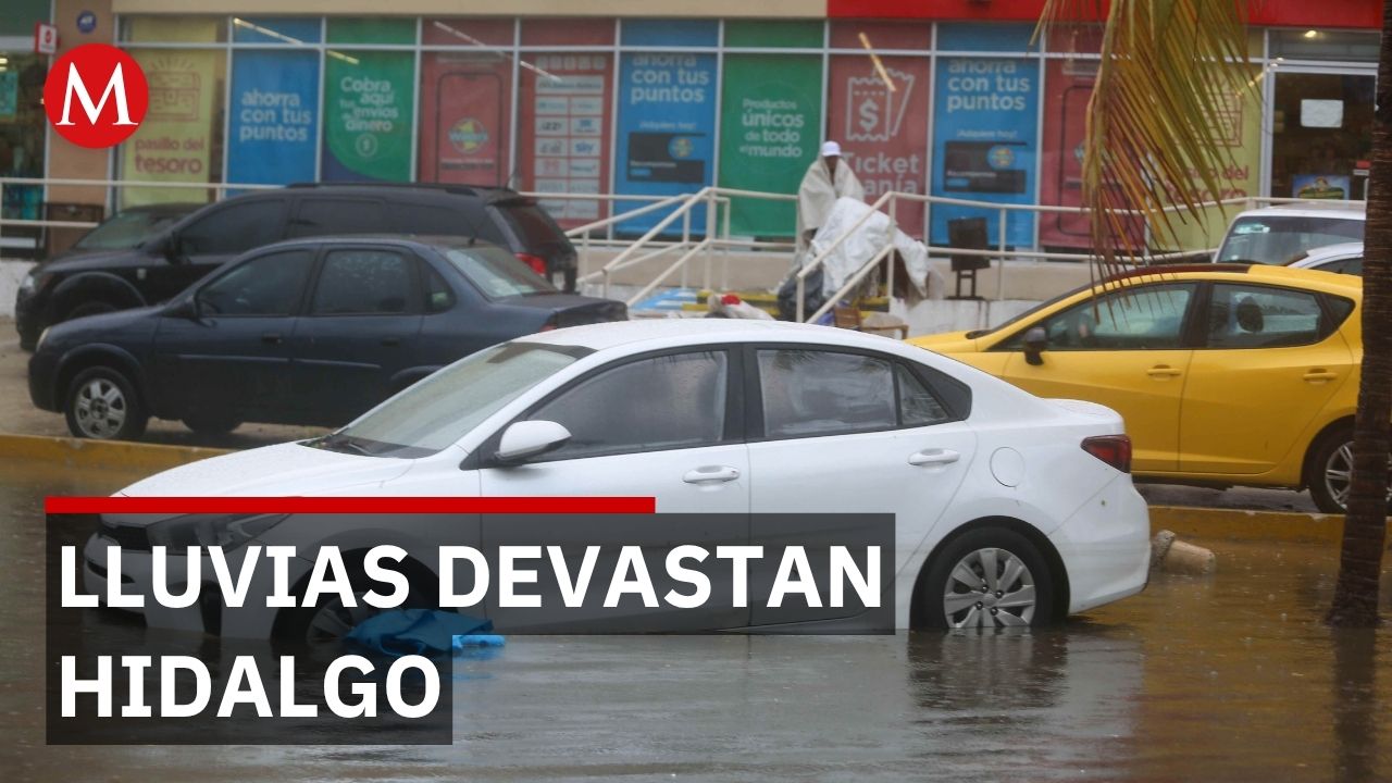 Román Bernal Díaz reporta socavón y bloqueos carreteros en Hidalgo