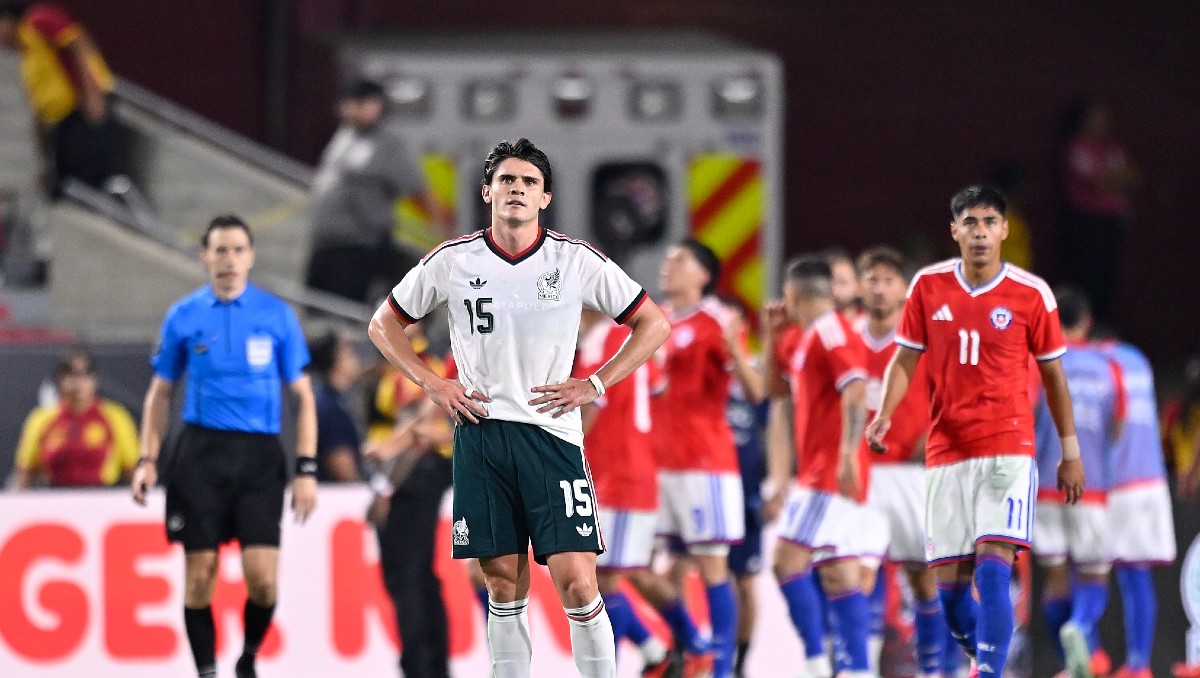 La Selección Mexicana cae con Chile en partido amistoso (Imago7)